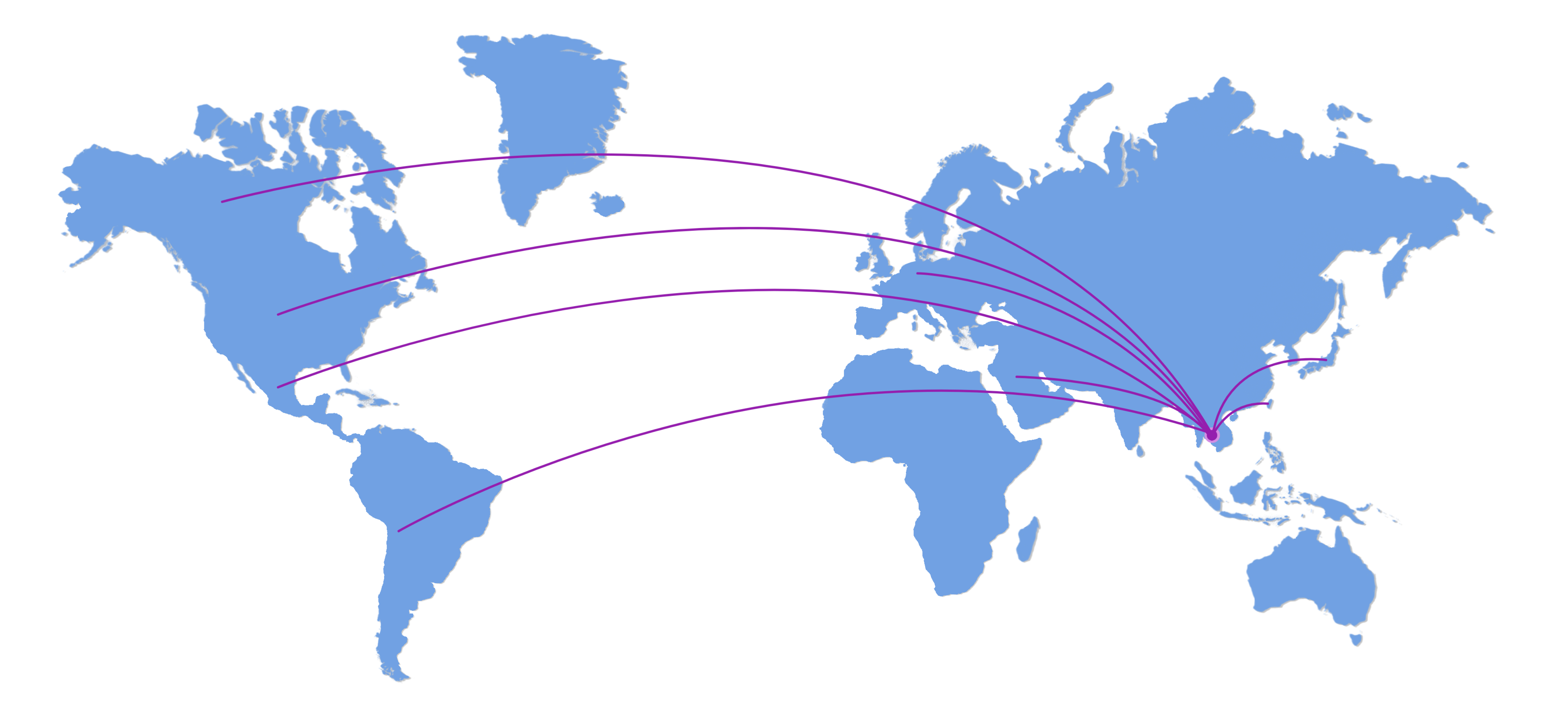 榮迪興 JDH I-CHENG export country